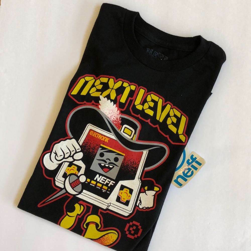 Neff Junior Black T-Shirt